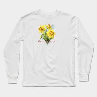 Daffodils For Cancer Hope Long Sleeve T-Shirt